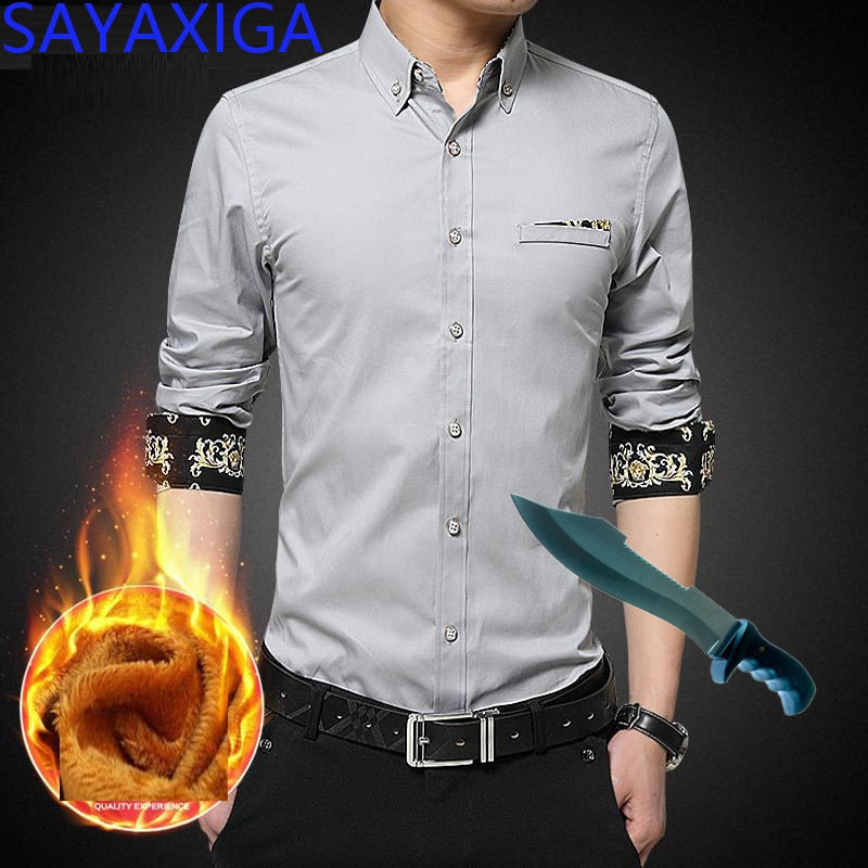 Self Defense Tactical SWAT Gear Anti Cut Knife Cut Resistant fleece Shirt Anti Stab Proof long Sleeve Men shirt Security Clothes